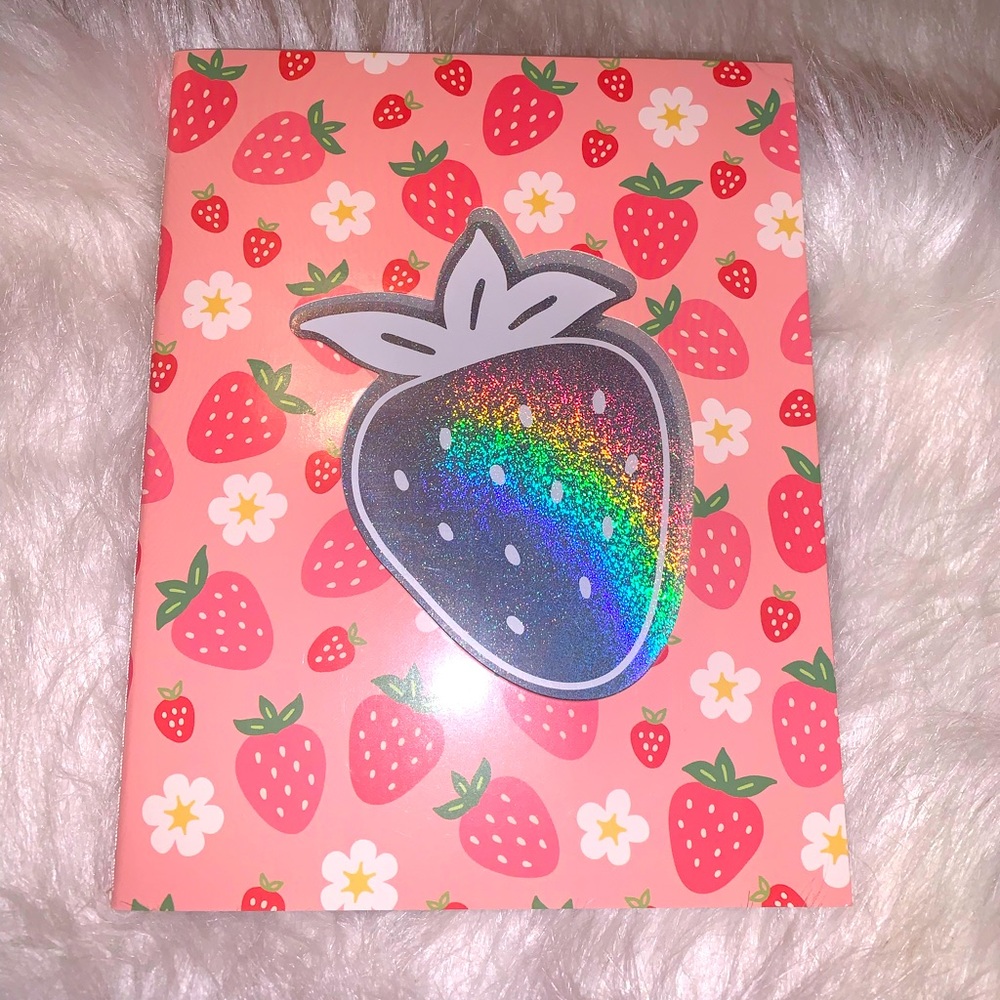New Strawberry notebook